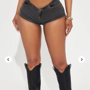 Cheeky Stretch Denim Shorts (NWOT)